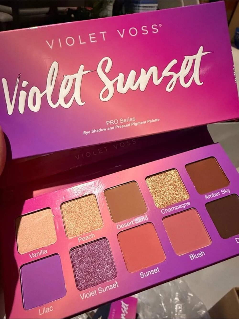 Violet Voss Cosmetics Violet Sunset Eyeshadow Palette NEW NIB Makeup Eyes